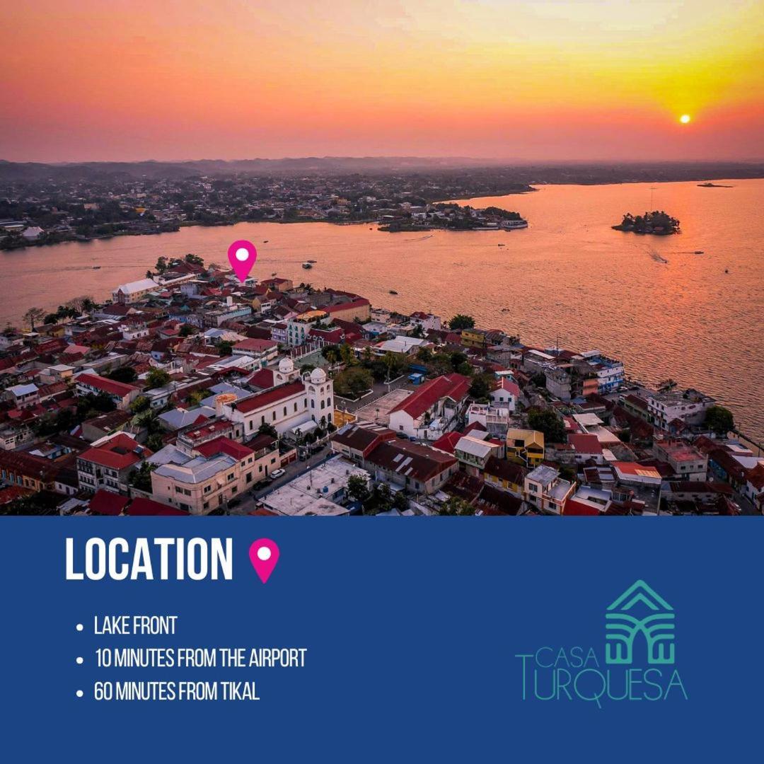 Hotel Casa Turquesa Flores Exterior photo